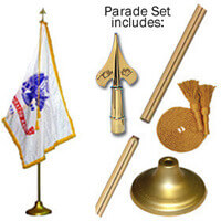 Indoor Army Flag Set