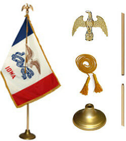 Iowa State Flag Set