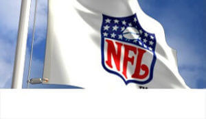 NFL Helmet Flags