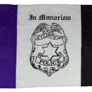 Police Mourning Flags