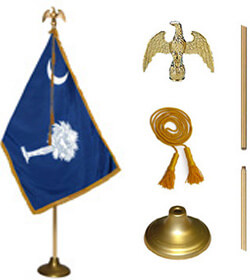 South Carolina State Flag Set
