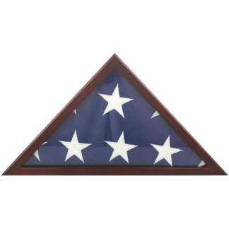 Cherry Finish Memorial Case