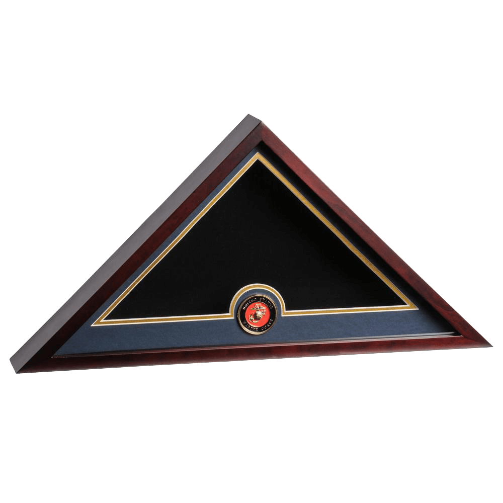 Marine Corps Memorial Flag Case