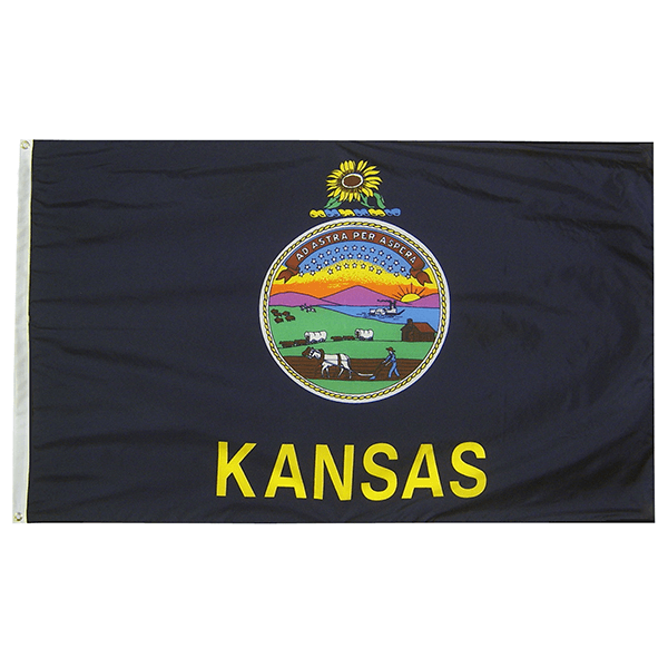 Kansas State Flags American Flags 4 Less