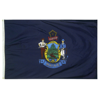Maine State Flags