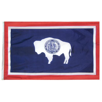 Wyoming State Flags