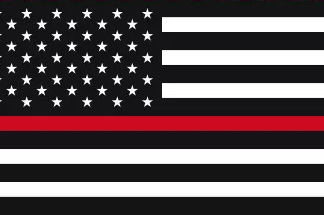 US Thin Red Line Flag