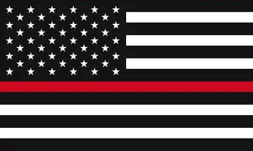 US Thin Red Line Flag