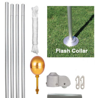 25ft Sectional Flagpole
