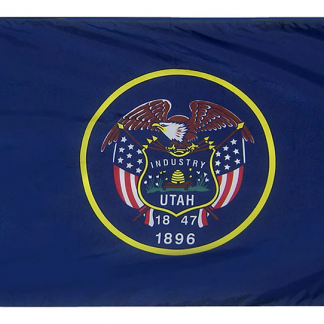 Old Style Historical Utah State Flags