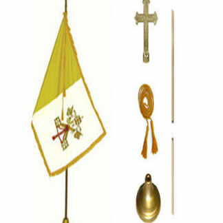 Indoor Papal Flag Sets